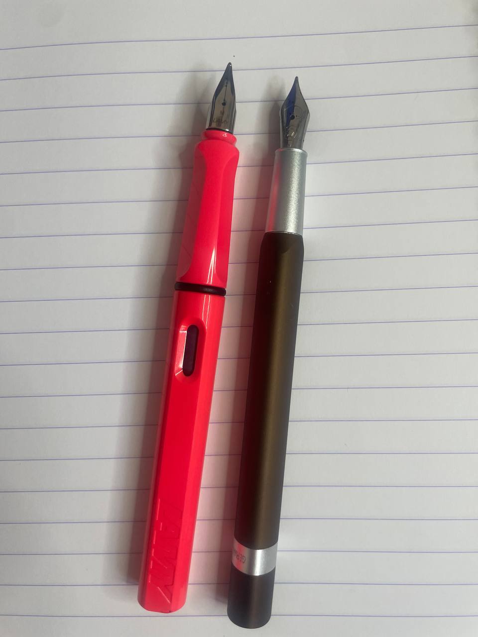 Staedtler TRX compared to Lamy