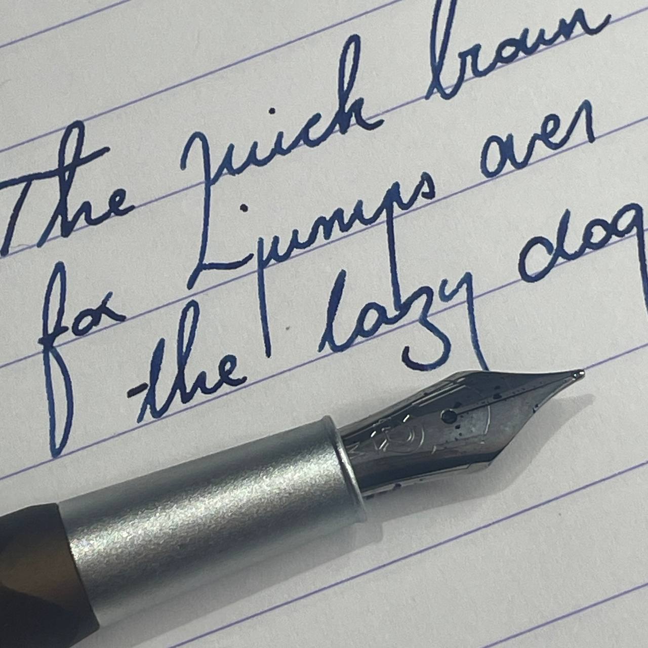 Staedtler TRX writing sample